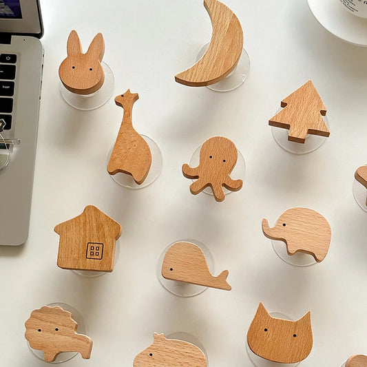 Wooden Drawer Hooks Room Decor - 9 - rs | ONEFY.SHOP