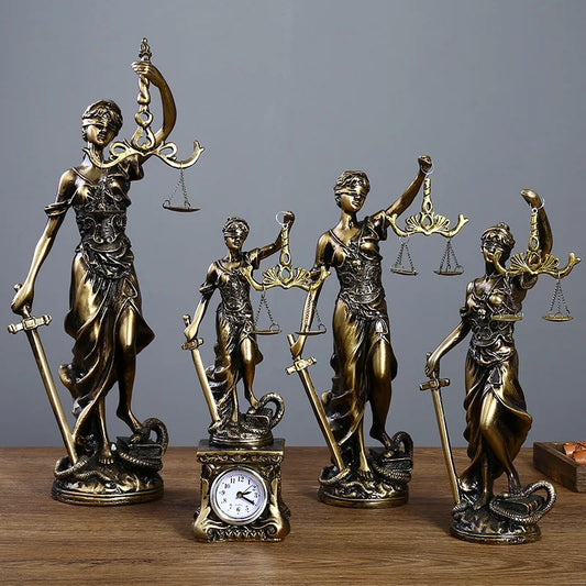 Lady Justice Statue Figurine - 2 - aw | ONEFY.SHOP