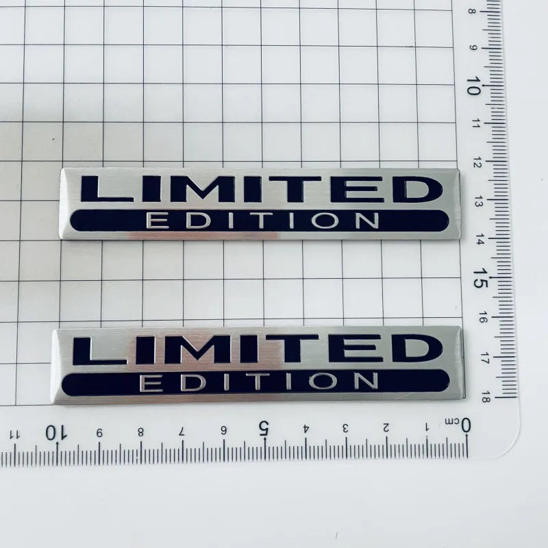 3D Metal LIMITED EDITION Sticker - 3 - cs | ONEFY.SHOP