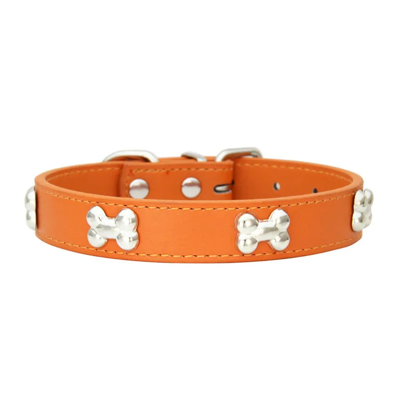 Fashion Leather Pet Collars - 5 - pn | ONEFY.SHOP