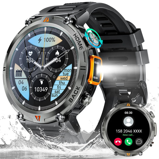 Military-Grade Outdoor Smartwatch - 4 - ss | ONEFY.SHOP