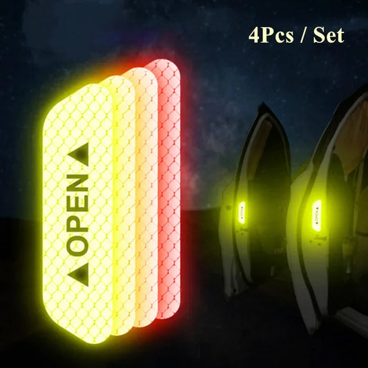Car Door Open Warning Stickers - 3 - cs | ONEFY.SHOP