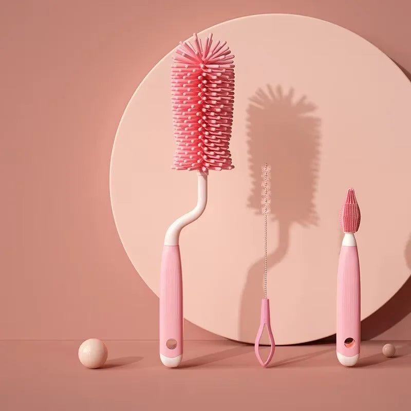 3-Piece Silicone Bottle Brush - 9 - bs | ONEFY.SHOP