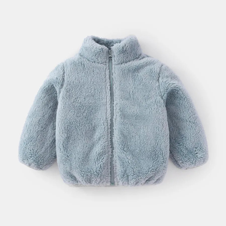 Fashion Children Plush Coat - 9 - kn | ONEFY.SHOP