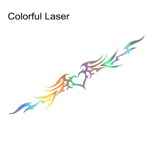 Tribal Style Vinyl Car Decal - 3 - cs | ONEFY.SHOP