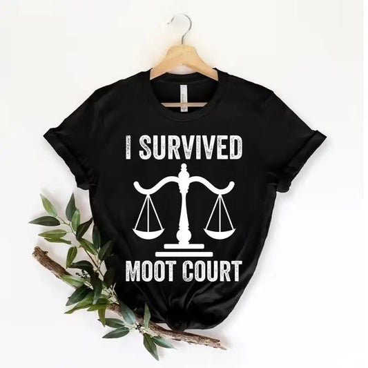 I Survived Moot Court T-Shirt - 2 - aw | ONEFY.SHOP