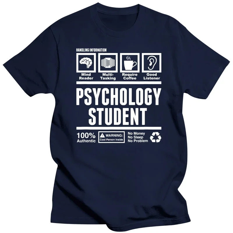 Psychology Student T-Shirt - 2 - ds | ONEFY.SHOP
