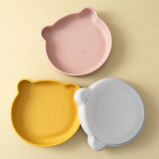 Silicone Baby Dining Plate - 9 - bs | ONEFY.SHOP