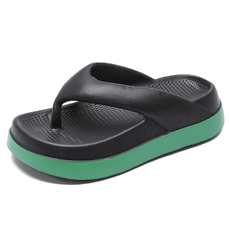 Anatomical Platform Thong Flip-Flop - 2 - gn  | ONEFY.SHOP