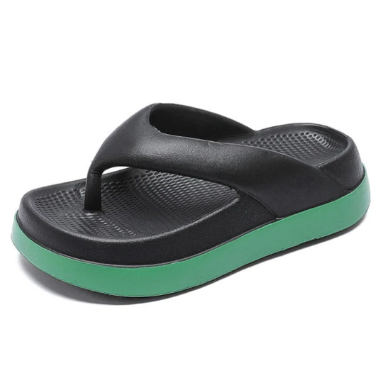 Anatomical Platform Thong Flip-Flop - 2 - gn  | ONEFY.SHOP