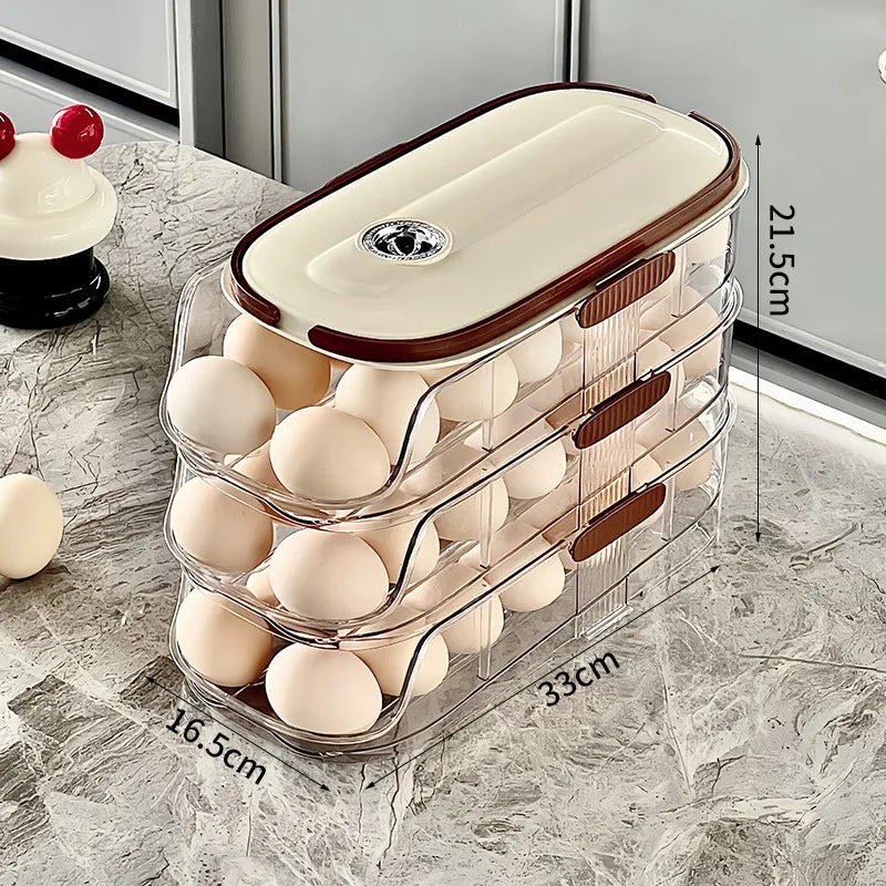 Multi-layer Rolling Egg Storage - 6 - oe | ONEFY.SHOP