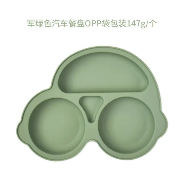 Baby Owl Dining Plate - 9 - bs | ONEFY.SHOP