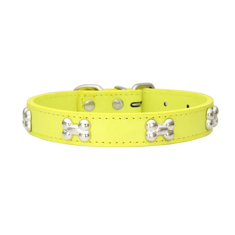 Fashion Leather Pet Collars - 5 - pn | ONEFY.SHOP