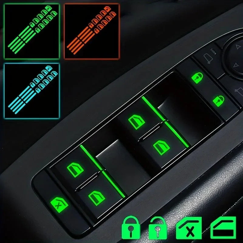 Car Window Switch Decals - 3 - cs | ONEFY.SHOP