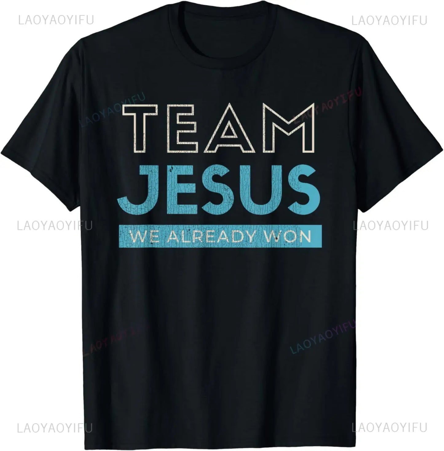 Team Jesus Faith T-Shirt - 8 - an | ONEFY.SHOP