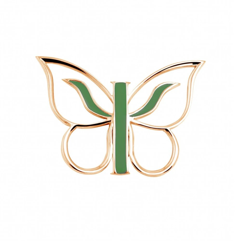 Butterfly Psychology Brooch - 2 - ds | ONEFY.SHOP
