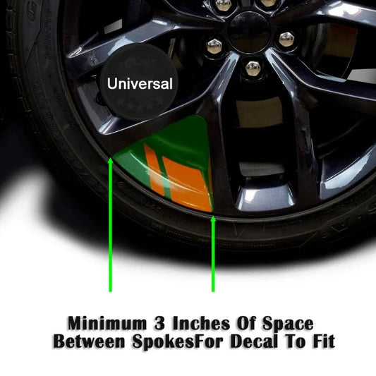 6Pcs Car Sticker Reflective Wheel - 6 - cs | ONEFY.SHOP