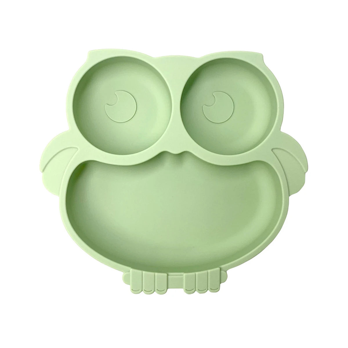 Baby Owl Dining Plate - 9 - bs | ONEFY.SHOP