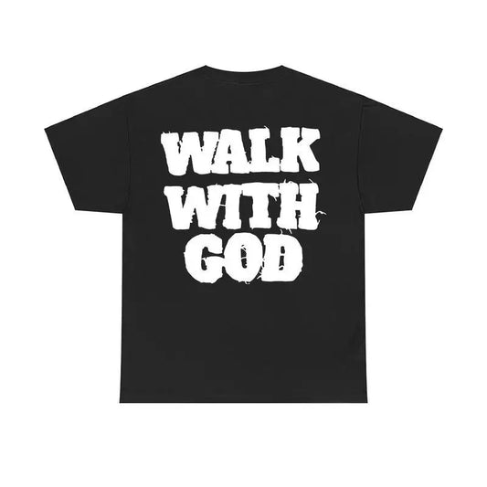 WALK WITH GOD T-Shirt - 8 - an | ONEFY.SHOP
