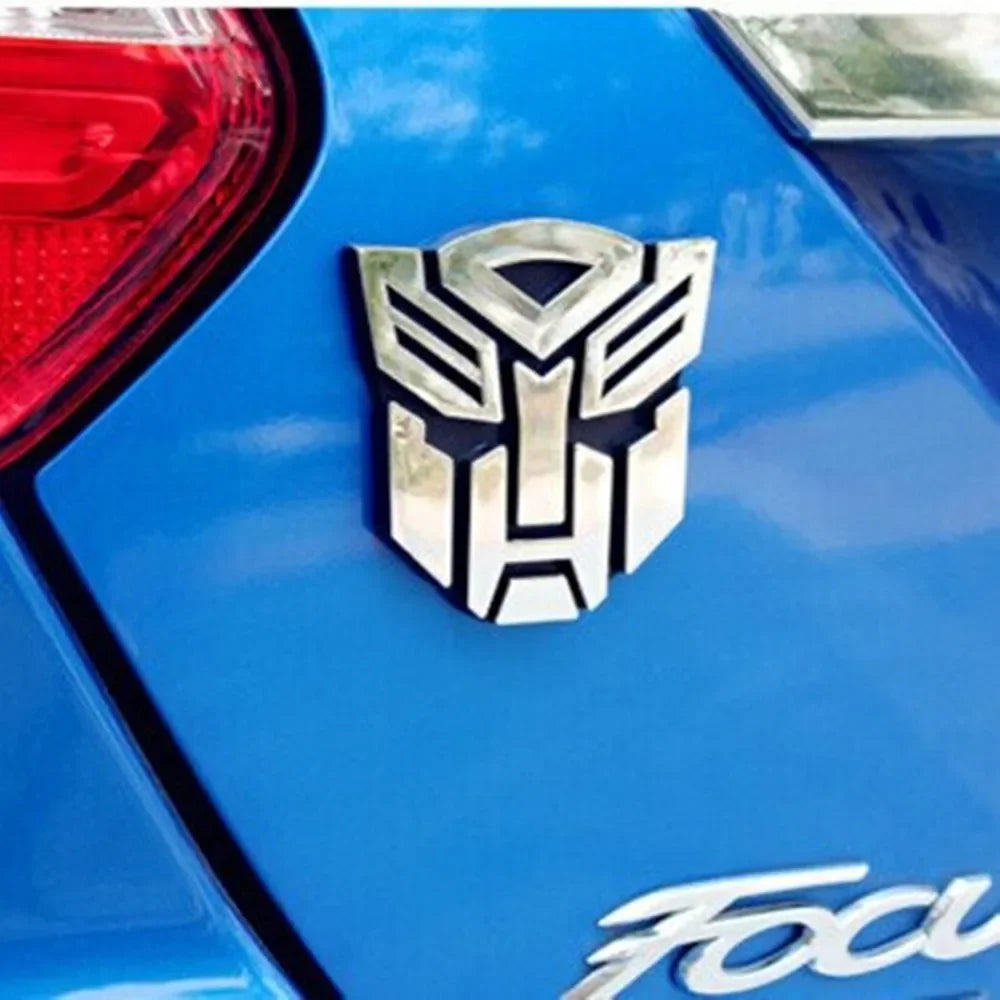 3D Chrome Autobot Emblem Car Decal - 3 - cs | ONEFY.SHOP