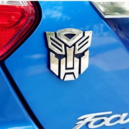 3D Chrome Autobot Emblem Car Decal - 3 - cs | ONEFY.SHOP