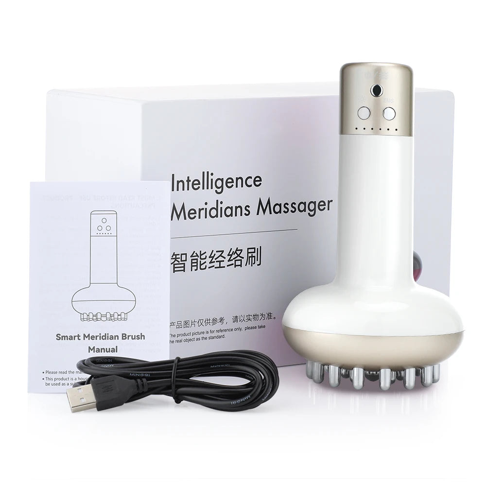 Electric Micro-Current and Heating Massager - 4 -  pe | ONEFY.SHOP