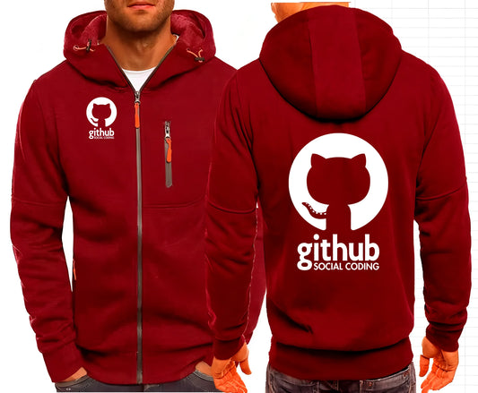 GitHub Social Coding Hoodie - 2 - ps | ONEFY.SHOP