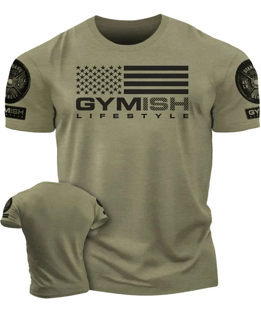 Tactical Fitness Graphic T-Shirt - 2 - gn | ONEFY.SHOP
