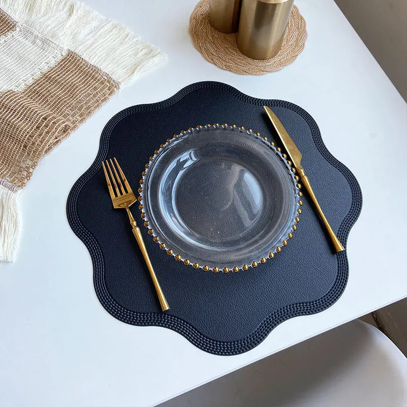 6PCS Placemats Sets Leather - 6 - km | ONEFY.SHOP