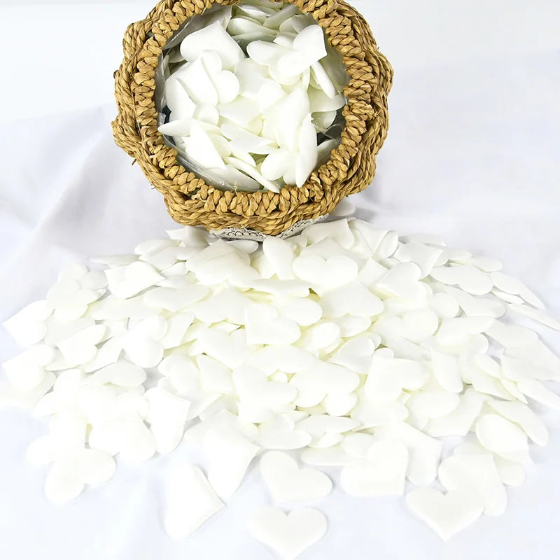 Bulk Satin Heart Confetti - 7 -  rs | ONEFY.SHOP