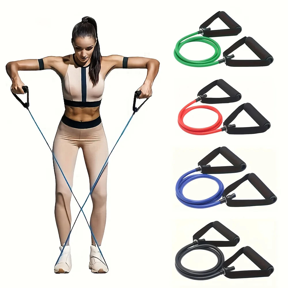 Tube Resistance Band Set with Handles - 4 - fs | ONEFY.SHOP