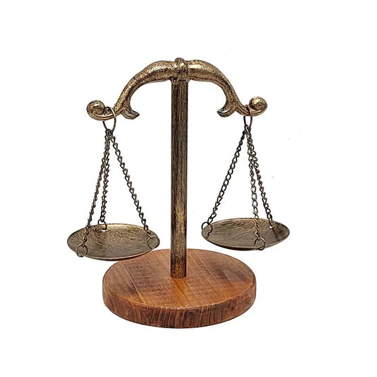 Vintage Scales of Justice Desktop Ornament - 2 - aw | ONEFY.SHOP