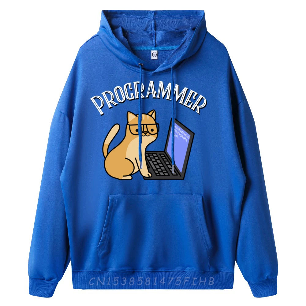 Programmer Cat Coding Enthusiast Hoodie - 2 - ps | ONEFY.SHOP