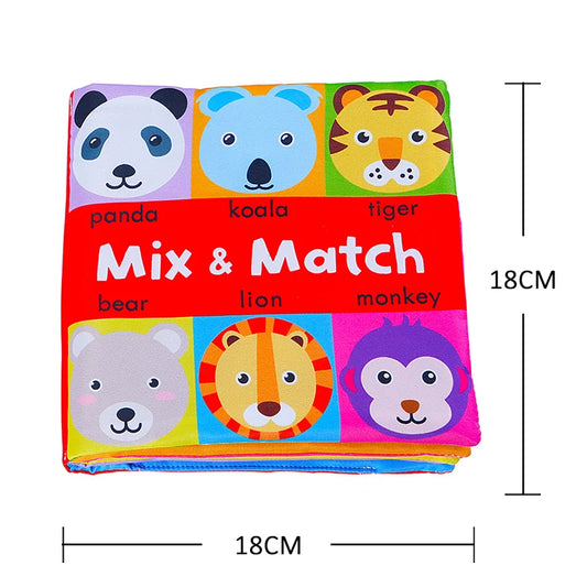 Animal Face Matching Book Baby - 9 - tg | ONEFY.SHOP