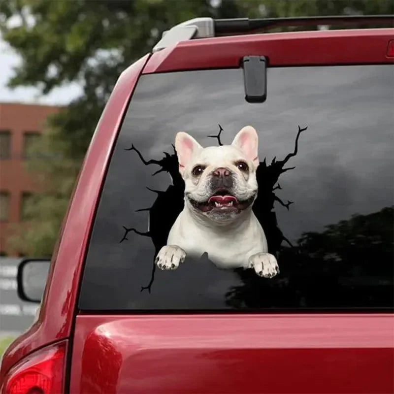 Funny Dog Sticker for Car - 3 - cs | ONEFY.SHOP