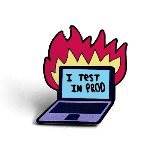 Humorous Developer Enamel Pin - 2 - ps | ONEFY.SHOP
