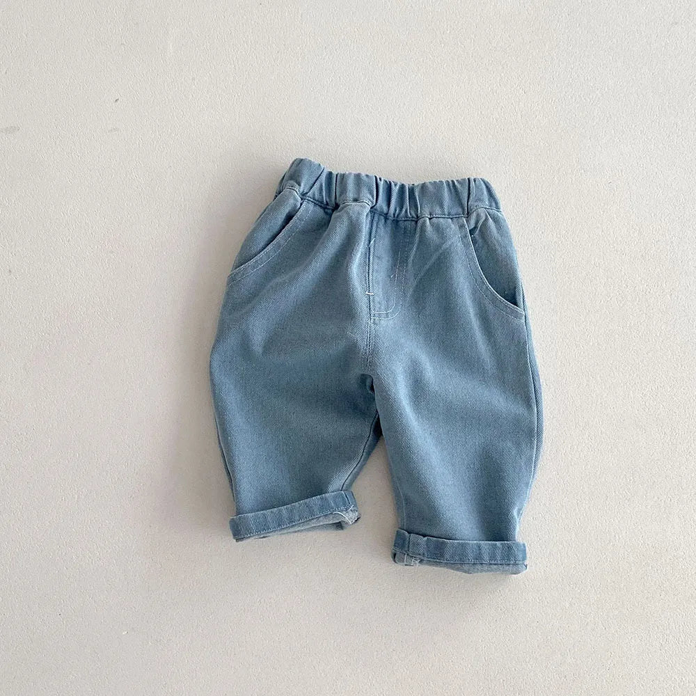 Boy Kids Jeans Denim Pants - 9 - kn | ONEFY.SHOP