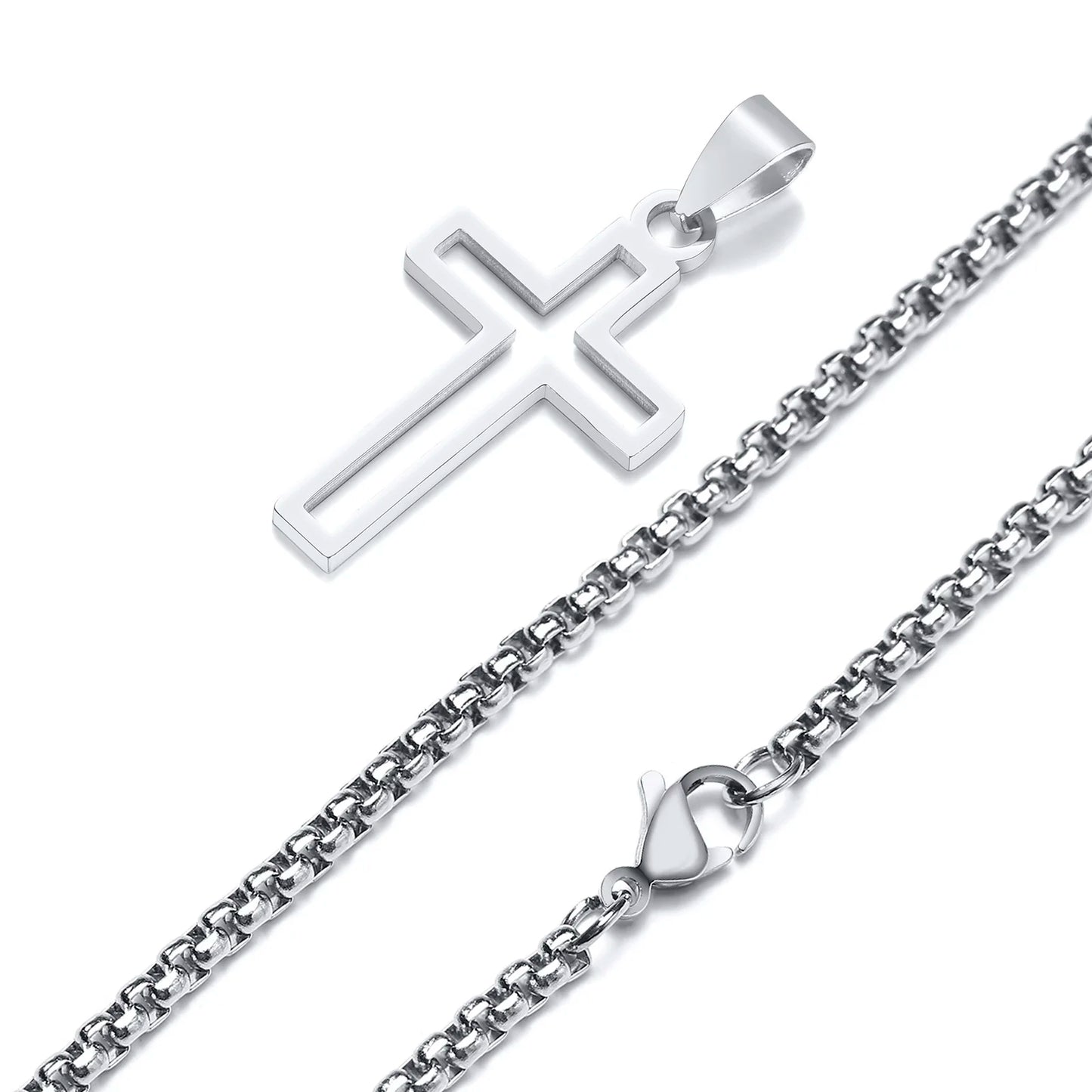 Casual Cross Necklace for Men - 8 - js | ONEFY.SHOP