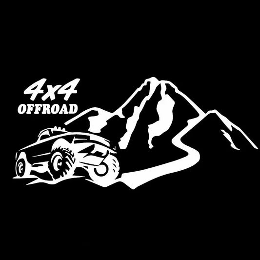 4x4 Offroad Car Bumper Sticker - 3 - cs | ONEFY.SHOP