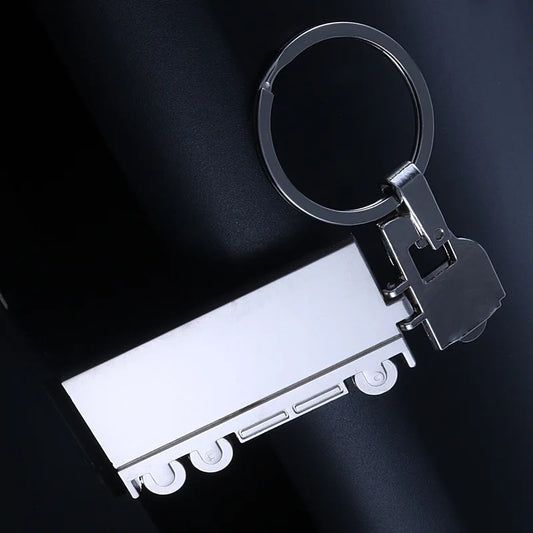 Truck and Trailer Metallic Keychain - 7 -  rs | ONEFY.SHOP