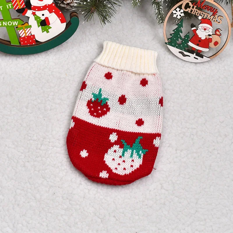 Dog Sweater Winter Warm - 5 - pn | ONEFY.SHOP