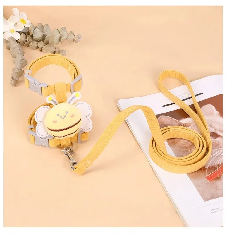 Collar Set Adjustable Bee Double Layer - 5 - pn | ONEFY.SHOP