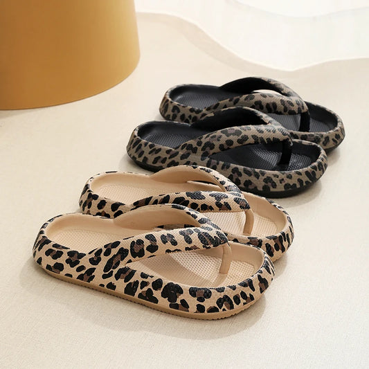 Patterned Platform Thong Flip-Flop - 2 - gn  | ONEFY.SHOP