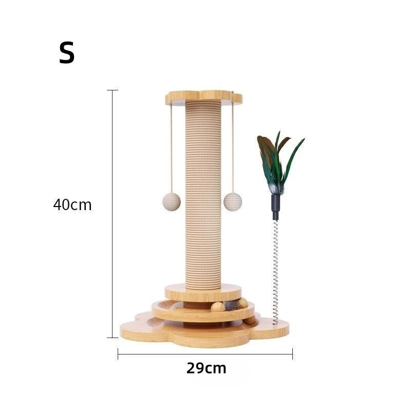 Pet Cat Sisal Scratching Toy - 5 - ps | ONEFY.SHOP