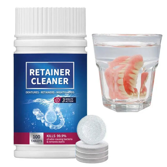 Dental Appliance Cleaner Tablets - 4 -  fh | ONEFY.SHOP