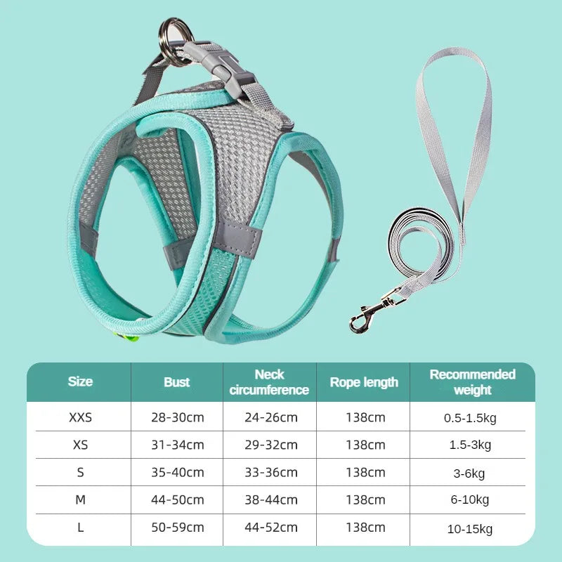 Leash Vest for Pets - 5 - ts | ONEFY.SHOP