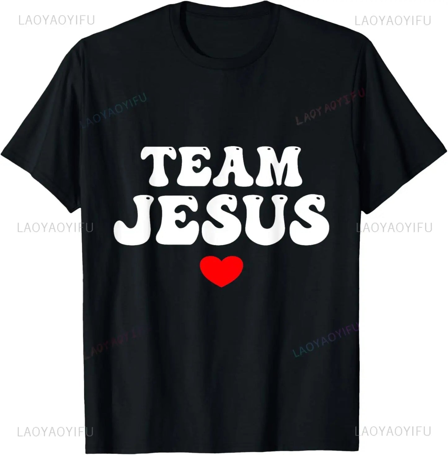 Team Jesus Faith T-Shirt - 8 - an | ONEFY.SHOP