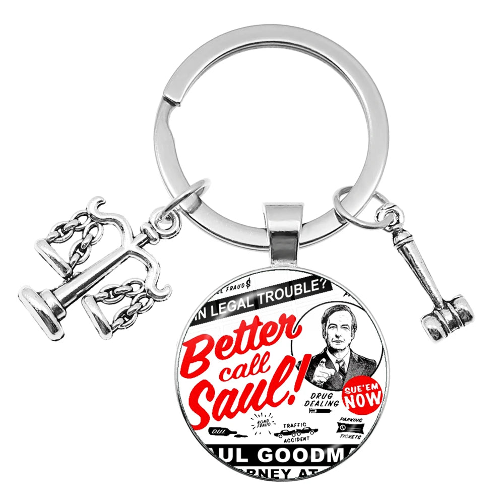 Better Call Saul Keychain - 2 - aw | ONEFY.SHOP