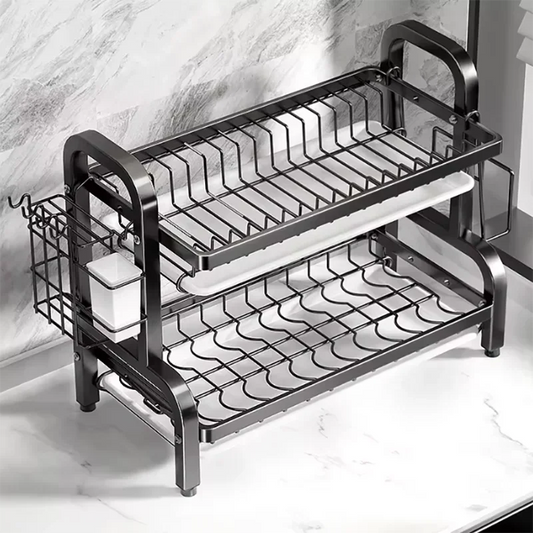 2 Tier Kitchen Countertop Dish - 6 - oe | ONEFY.SHOP