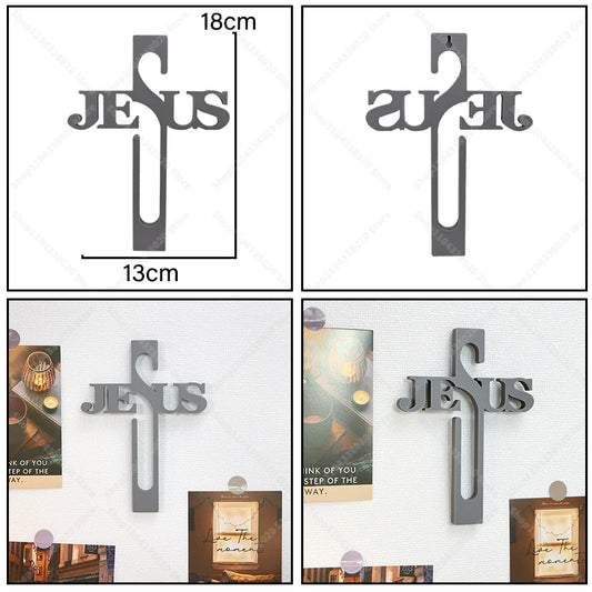Jesus Cross Wall Decor - 8 - ht | ONEFY.SHOP